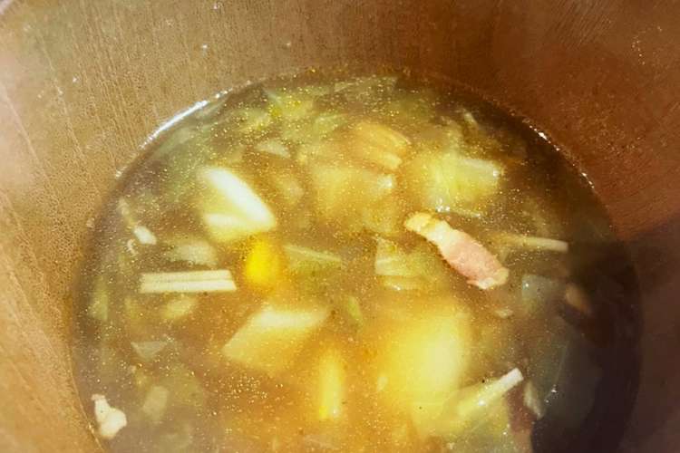 超簡単 あるもので カレースープ レシピ 作り方 By さんこまスープ クックパッド 簡単おいしいみんなのレシピが360万品