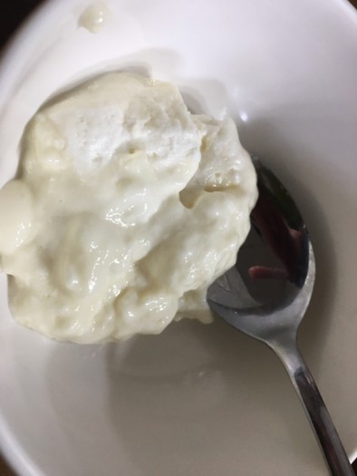 どぅるどぅるマシュマロ豆乳ソフトクリームの写真