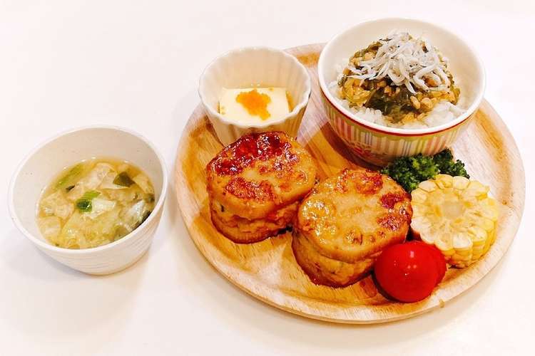 幼児食 Ok つくねの蓮根はさみ焼き レシピ 作り方 By Anna クックパッド 簡単おいしいみんなのレシピが354万品