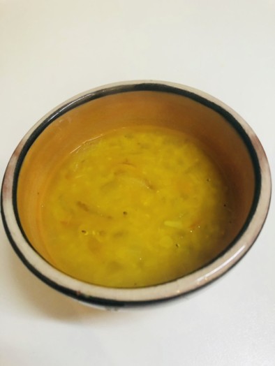 ベンガル風レンズ豆(ダール)スープの写真