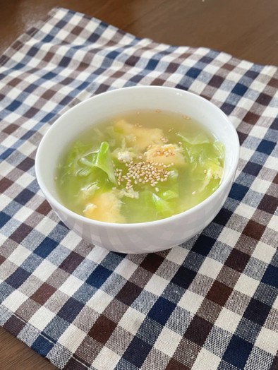 ふんわり卵の中華スープ♡の写真