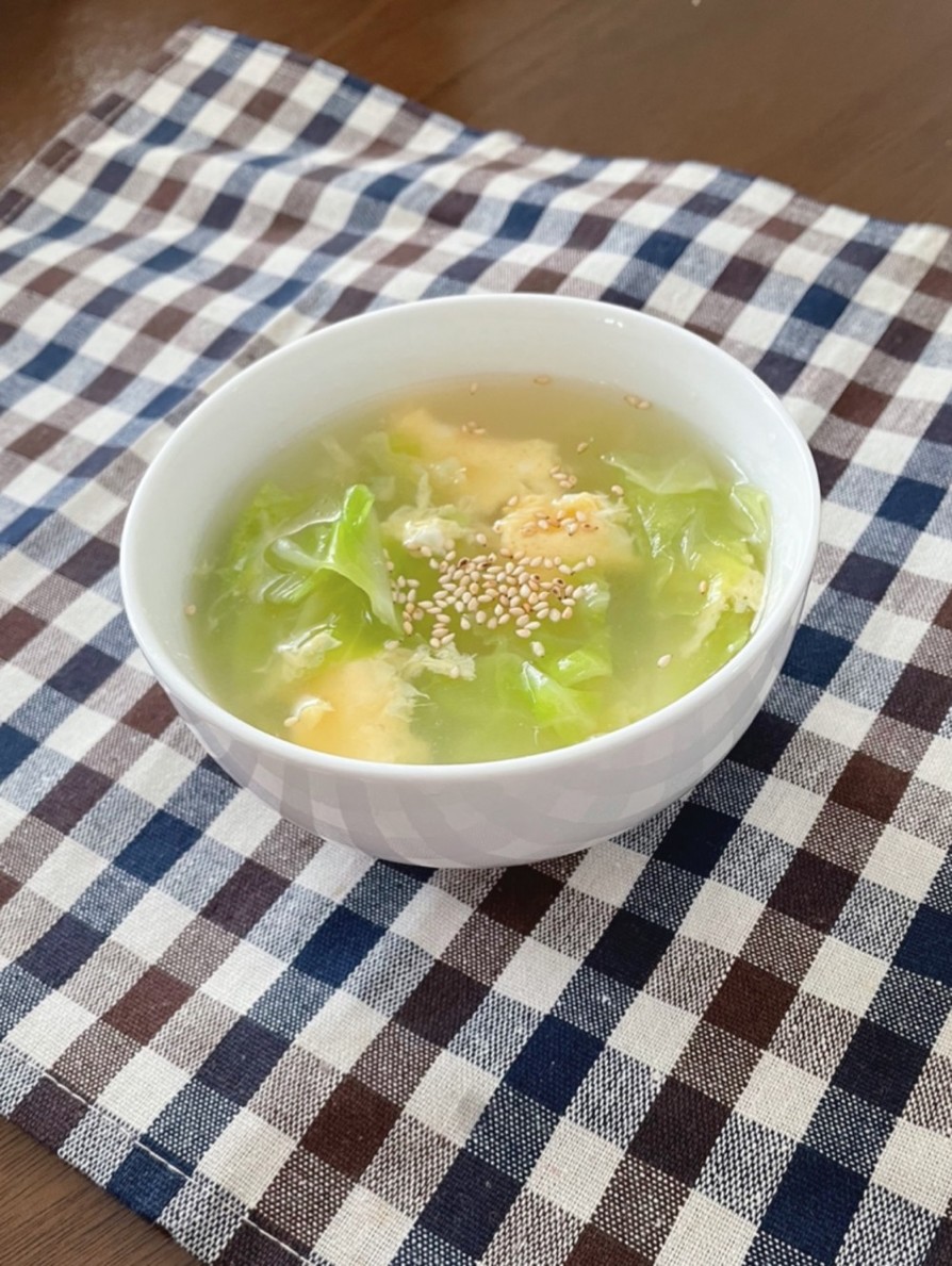 ふんわり卵の中華スープ♡の画像