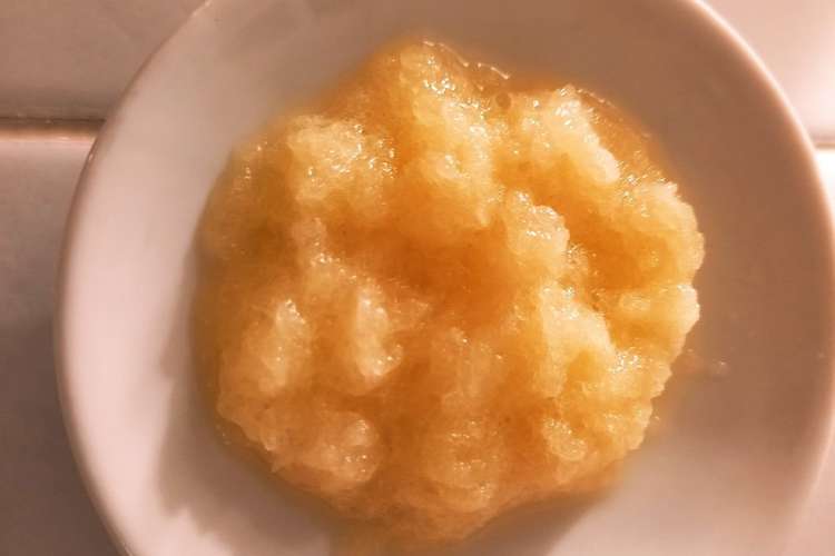 離乳食リンゴのすりおろし レシピ 作り方 By マロングラッセ クックパッド 簡単おいしいみんなのレシピが360万品
