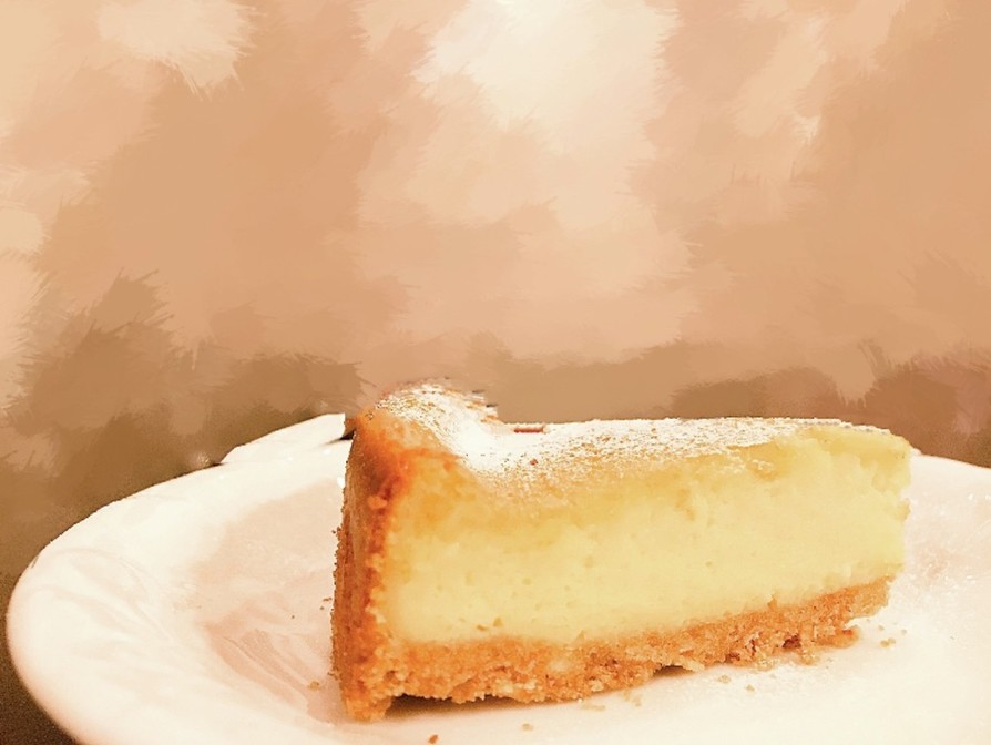 簡単おいしい チーズケーキ(18cm型)の画像