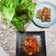 サムギョプサル風　キムチのおいしい食べ方