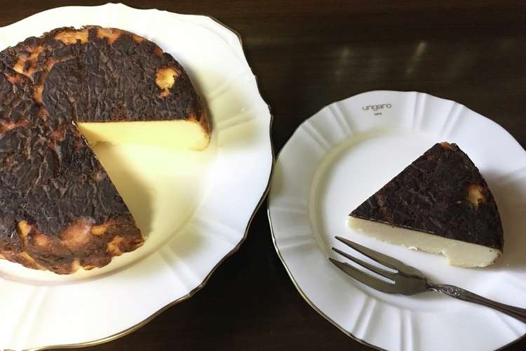 簡単ヘルシー オーブン無しバスク風ケーキ レシピ 作り方 By お玉サナコ クックパッド 簡単おいしいみんなのレシピが364万品