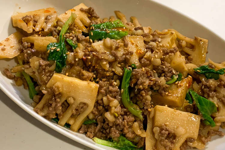 筍のもち麦肉みそ炒め レシピ 作り方 By ミエハク工業株式会社 クックパッド 簡単おいしいみんなのレシピが356万品