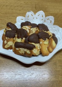バレンタイン☆チョコラングドシャクッキー