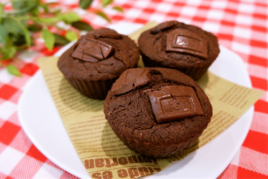 小麦粉を使わないチョコレートケーキのレシピ