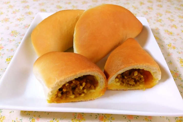 チーズinカレーパン風 ピロシキhbで レシピ 作り方 By Kbbキッチン クックパッド 簡単おいしいみんなのレシピが352万品