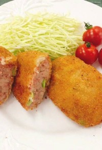 コンビーフと枝豆のコロッケ