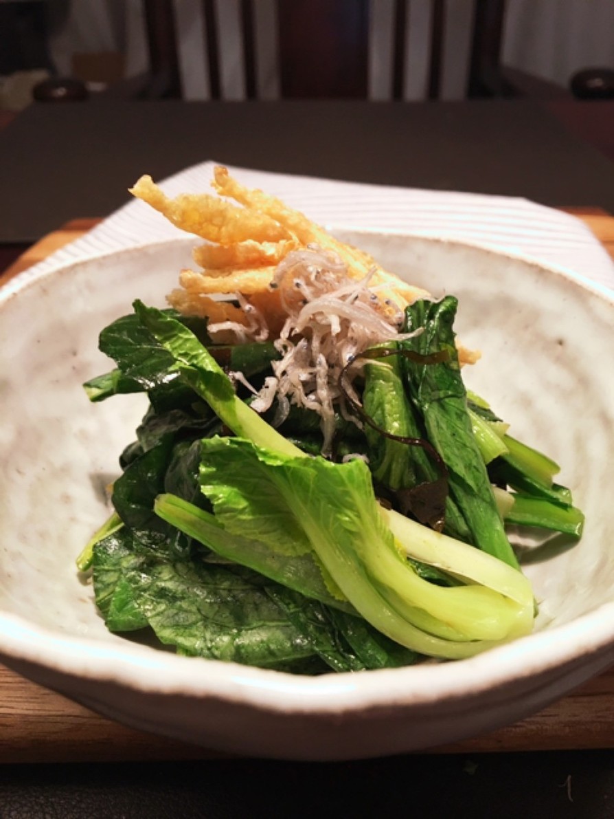 カリカリッ☆ ☆ 小松菜の炒め物の画像