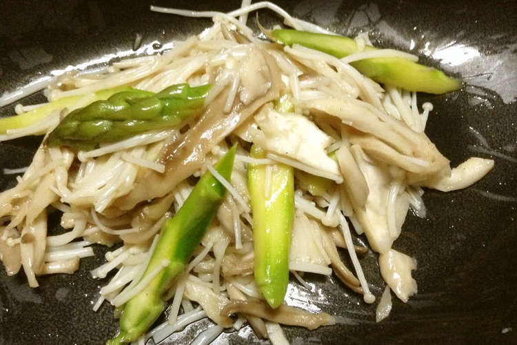 主役の座を取り合うエノキと舞茸 レシピ 作り方 By Owl ｃrowの子 クックパッド 簡単おいしいみんなのレシピが352万品