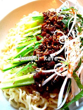 ★インスタント ジャージャー麺★