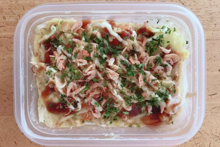 レンチン6分 超簡単オートミールお好み焼 レシピ 作り方 By Marital クックパッド 簡単おいしいみんなのレシピが364万品