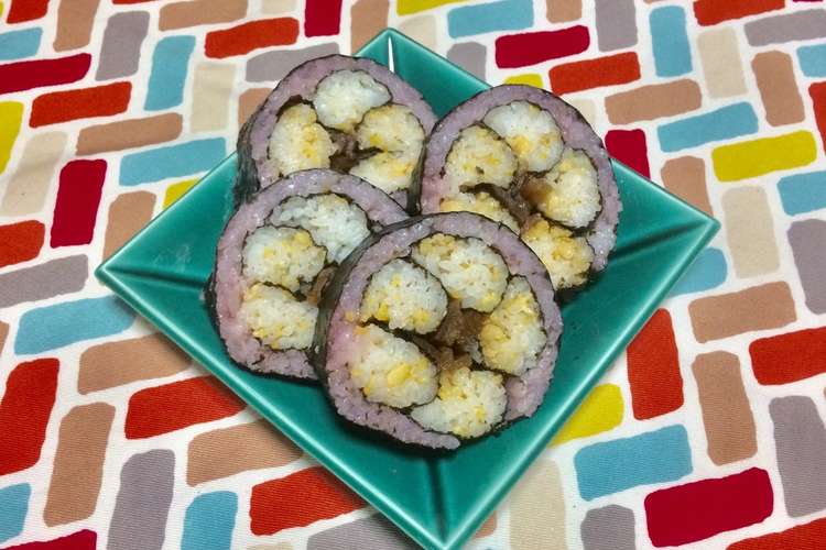 超簡単 甘 い 花柄変わり海苔巻き レシピ 作り方 By Calimero クックパッド 簡単おいしいみんなのレシピが367万品