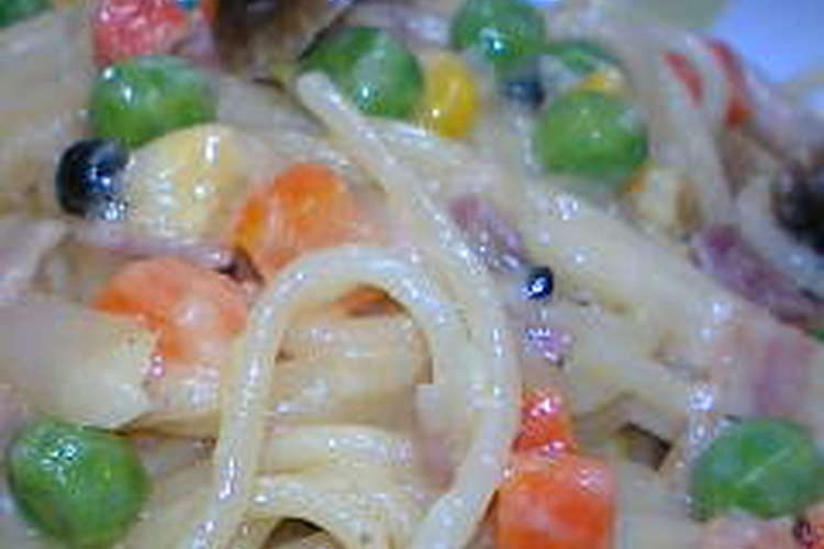 コーンスープの素deパスタ レシピ 作り方 By Watyami クックパッド 簡単おいしいみんなのレシピが357万品