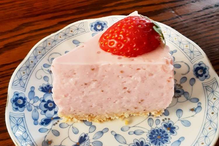 お豆腐ヨーグルトいちごケーキ レシピ 作り方 By あずまち クックパッド 簡単おいしいみんなのレシピが370万品
