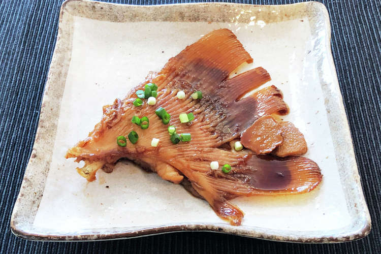カスベの煮付け レシピ 作り方 By クックgonbao クックパッド 簡単おいしいみんなのレシピが360万品
