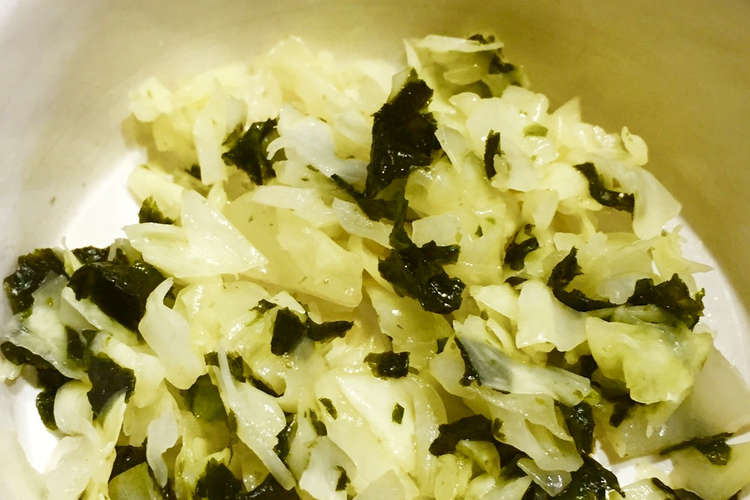 幼児食１歳頃 レンジで野菜の海苔和え レシピ 作り方 By 武蔵野市 クックパッド 簡単おいしいみんなのレシピが360万品