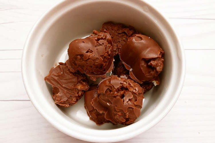 パン粉で作れるミルクチョコクランチ レシピ 作り方 By ポテチ犬 クックパッド 簡単おいしいみんなのレシピが350万品