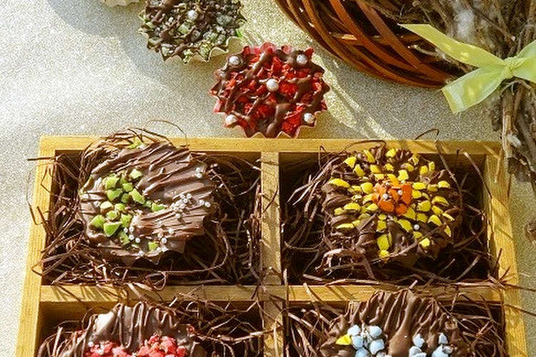 カラーモザイクチョコレート レシピ 作り方 By 田舎の花曜日 クックパッド 簡単おいしいみんなのレシピが355万品