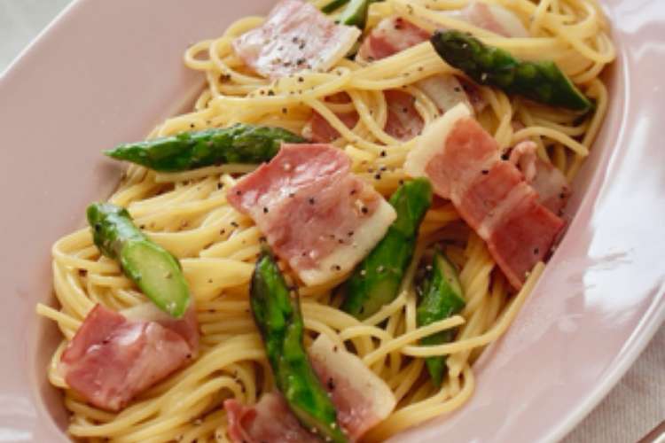 アスパラとベーコンのパスタ レシピ 作り方 By 栄養士のれしぴ クックパッド 簡単おいしいみんなのレシピが376万品