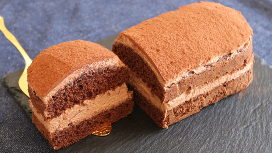 パウンド型で作る「チョコレートケーキ」の画像