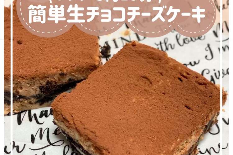 生 チョコ チーズ ケーキ