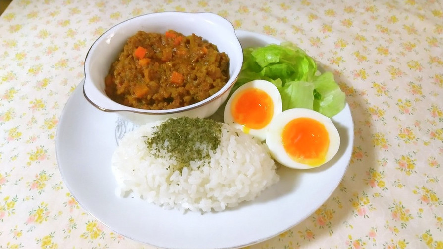 簡単！ひき肉たっぷりキーマカレー☆の画像