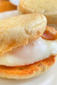 美味しい朝食♫ エッグマフィン
