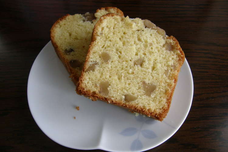ホットケーキミックスで栗のパウンドケーキ レシピ 作り方 By みきりん０８ クックパッド 簡単おいしいみんなのレシピが350万品