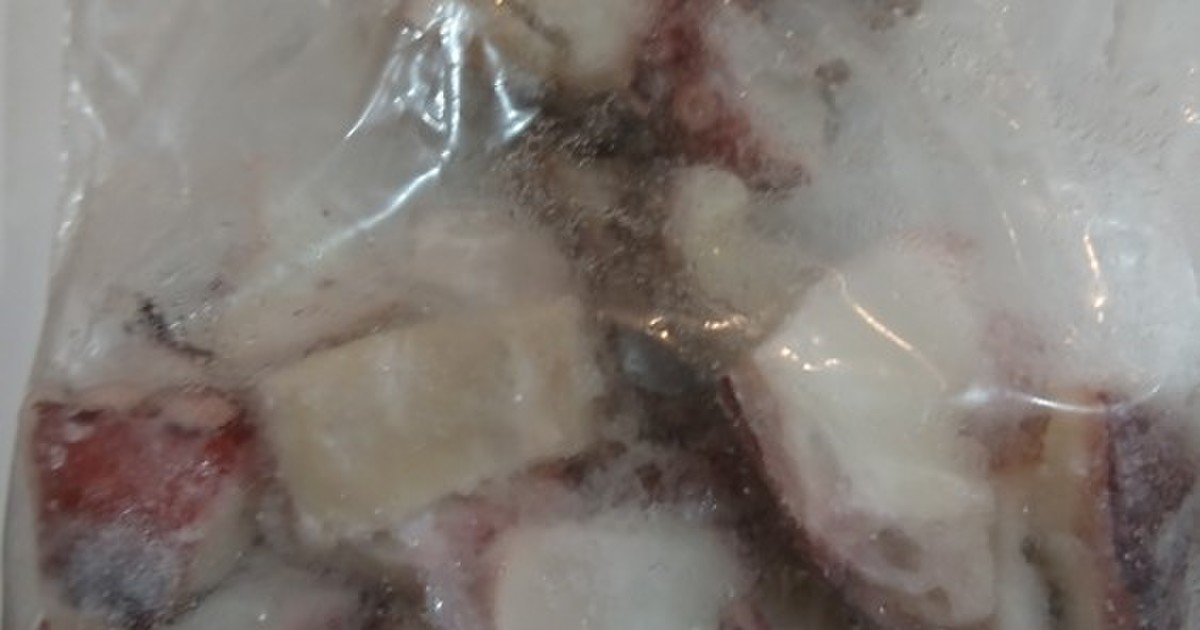たこ冷凍保存 いつでもたこ焼きなどに レシピ 作り方 By Bosabossa クックパッド 簡単おいしいみんなのレシピが374万品
