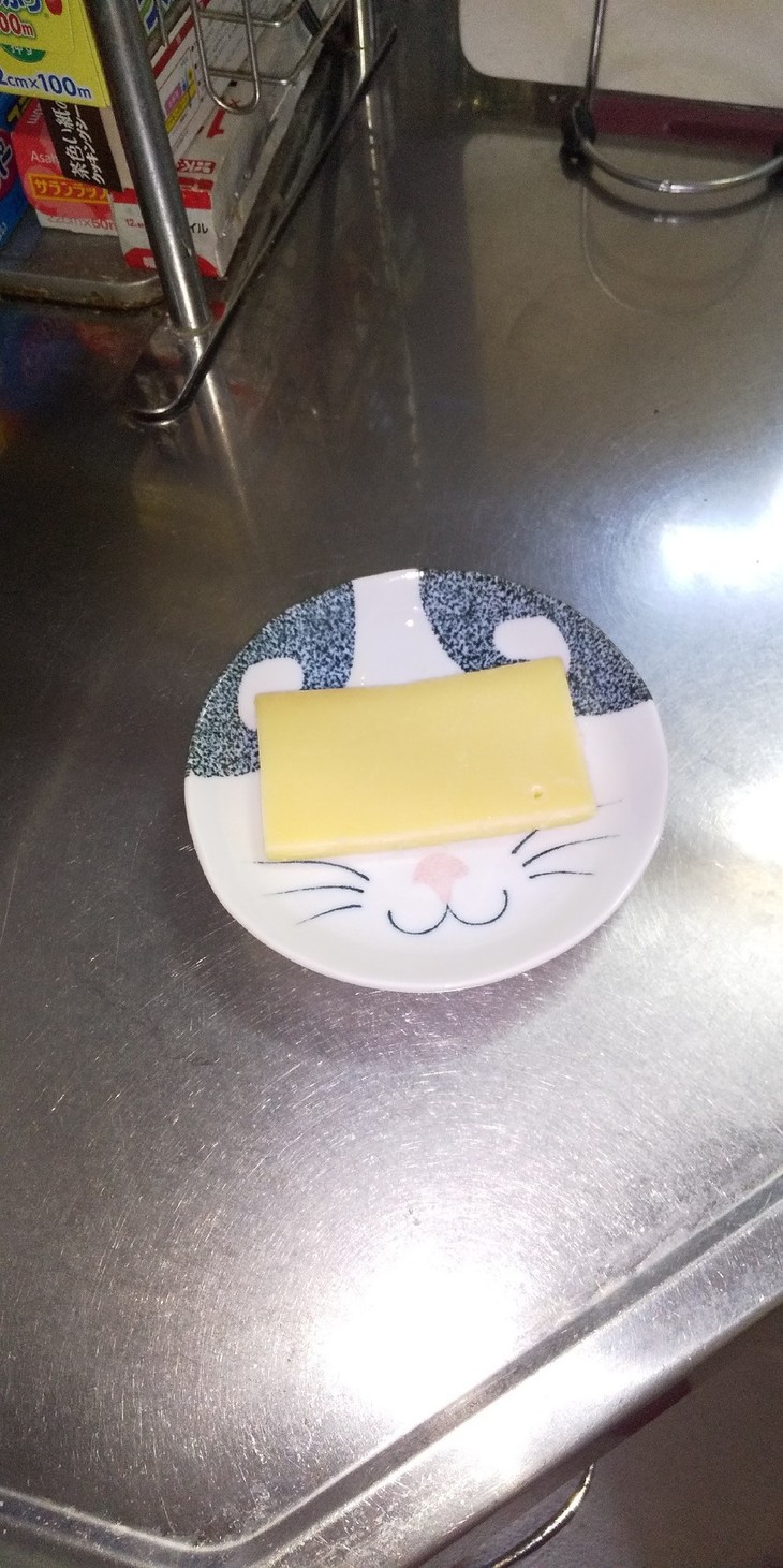 小型蒸し鍋でスモークチーズの画像