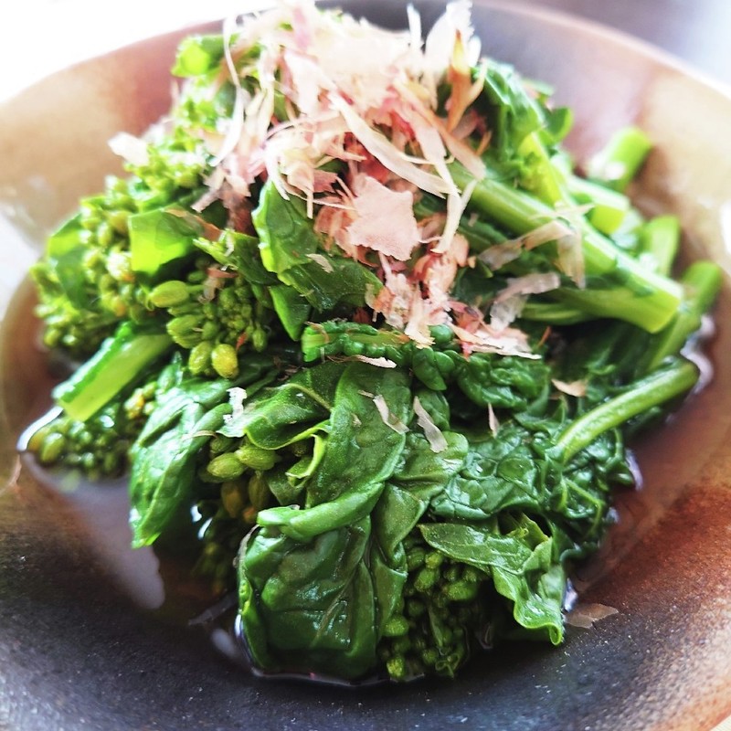 みんなが作ってる 菜の花 煮びたしのレシピ クックパッド 簡単おいしいみんなのレシピが370万品