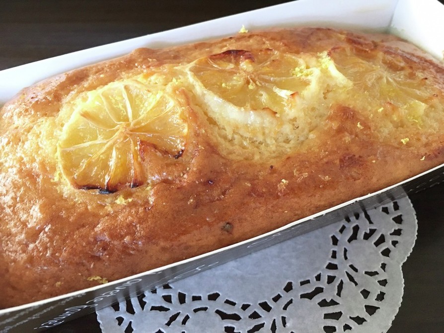HMで簡単レモンのパウンドケーキの画像