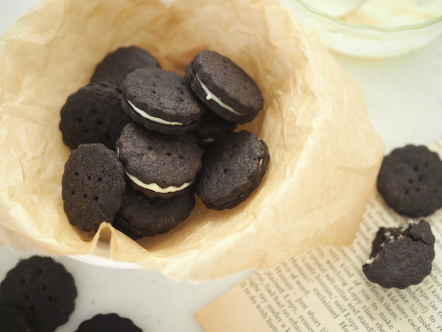 ペパーミントオレオシュガークッキーのレシピ