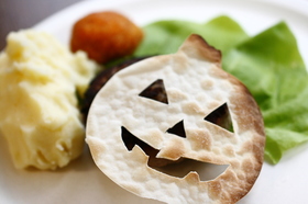 どんなメニューもハロウィンになる*
