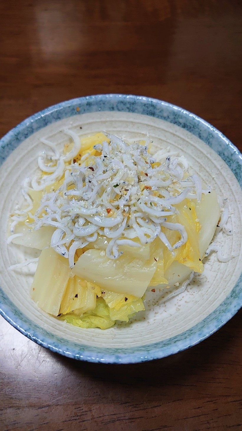 白菜としらすの香りソルトイタリアンサラダの画像
