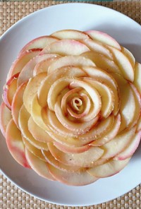 簡単！りんごの薔薇タルト
