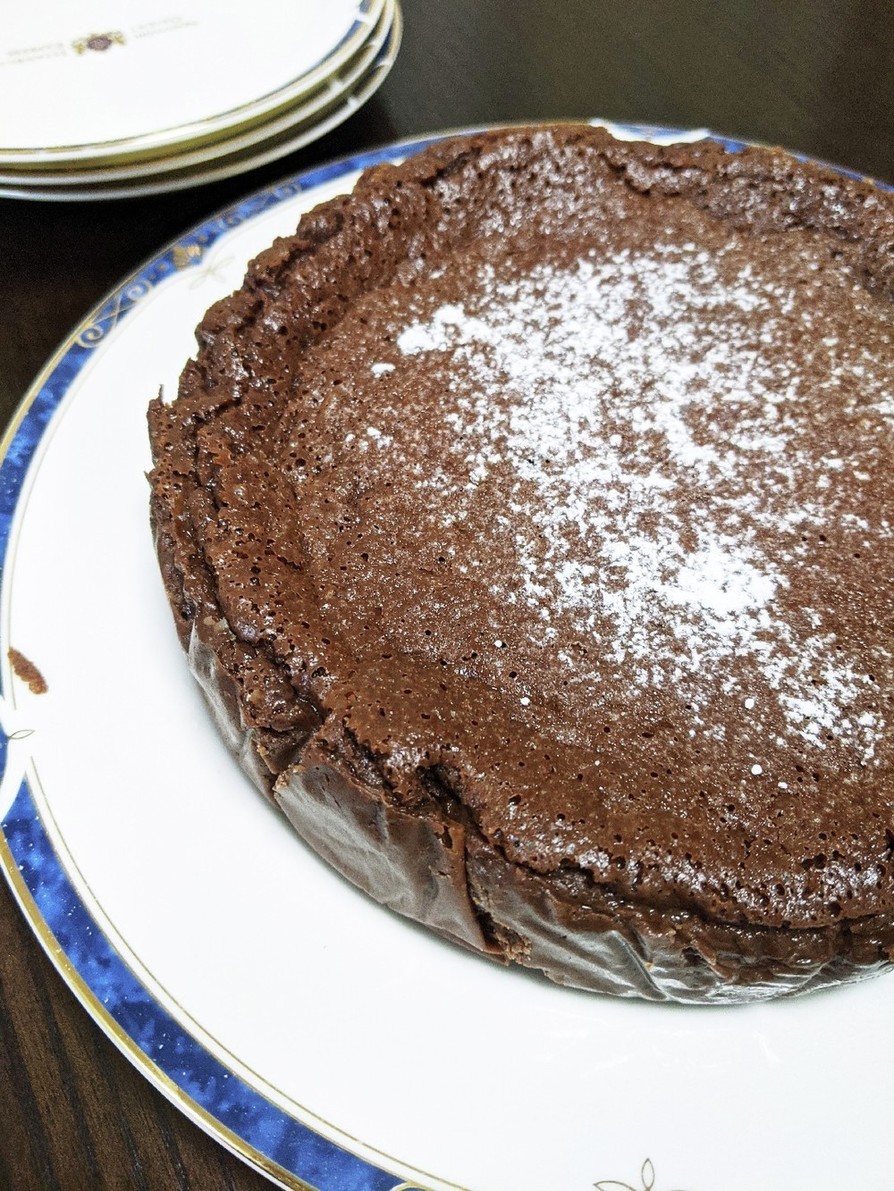 しっとり濃厚チョコレートチーズケーキの画像