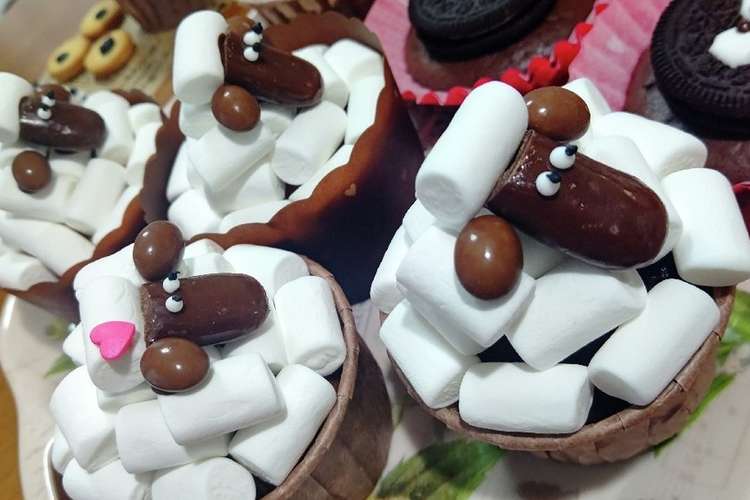 友チョコ ひつじのショーンマフィン レシピ 作り方 By Snow Fire クックパッド
