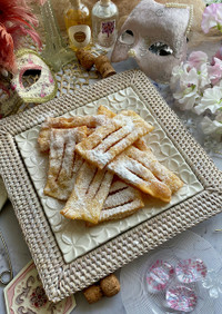 イタリアのカーニバルのお菓子「フラッペ」