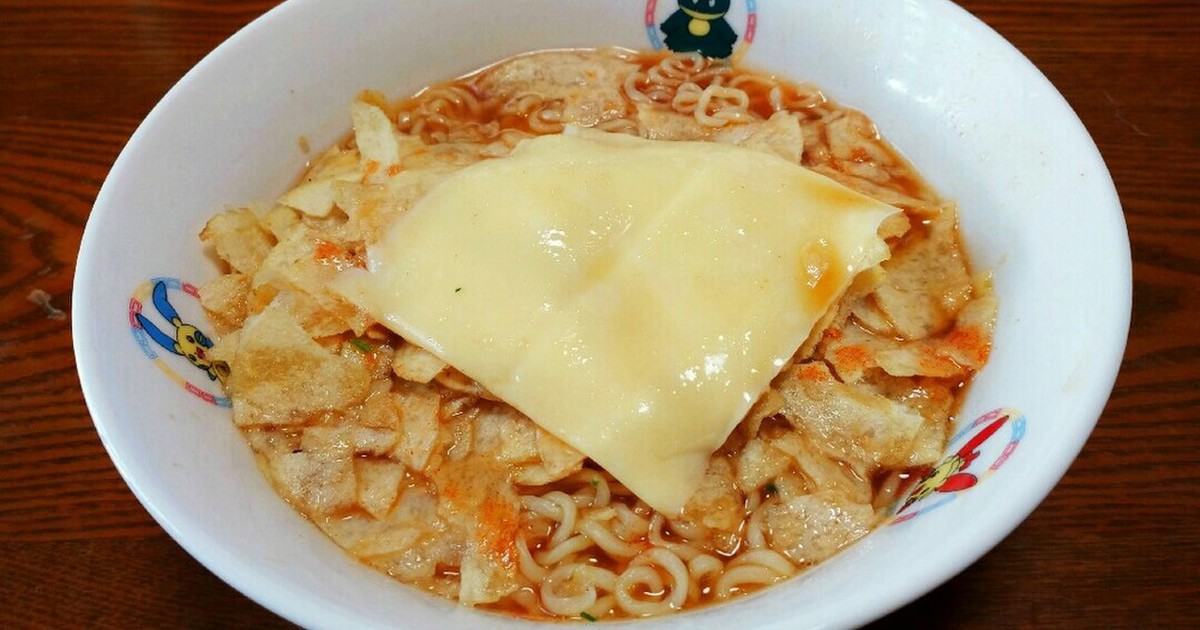 ピザポテト風ラーメン レシピ 作り方 By 料理好きのぱろぷんて クックパッド 簡単おいしいみんなのレシピが352万品