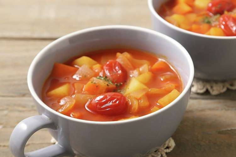 ミニトマトの濃厚ソースのスープ レシピ 作り方 By Zenb クックパッド 簡単おいしいみんなのレシピが358万品