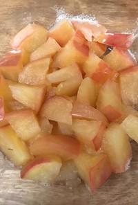 レンチンで簡単☆煮りんご