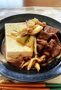 カンタン肉豆腐