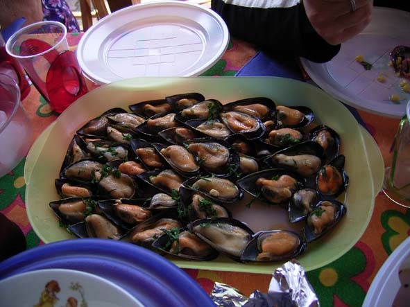 ムール貝の超かんたん！南イタリア風前菜の画像