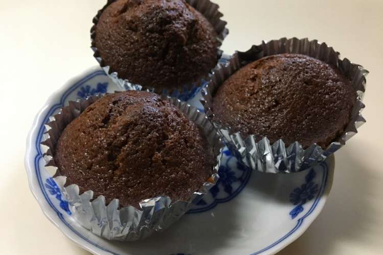 簡単ココアカップケーキ レシピ 作り方 By クック6n0re4 クックパッド 簡単おいしいみんなのレシピが355万品