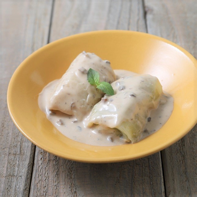 芽キャベツのガーリックローストとベーコンのレシピ